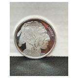 2016 1oz fine silver round Indian Head