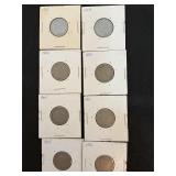 Liberty head V Nickels assorted 1900 dates