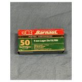 9 mm Luger FMJ 50 rounds