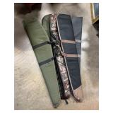 Assorted gun cases