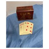 Wooden Card deck holder