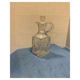 Glass syrup pouring container