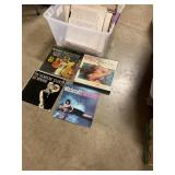Antique assorted records