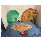 Vintage hand fans