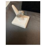 30.9g Sterling Silver Ring sz 9