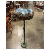 Tiffany glass style floor lamp 66ï¿½ tall