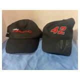 Signed NASCAR # 42 ball cap