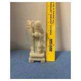 Carved stone Shou Lao figurine