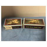 Solid brass paper clip turtle & crocodile NEW