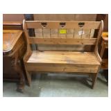 Wooden Storage bench 38ï¿½x12ï¿½