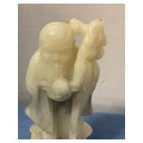 Carved stone Shou Lao figurine