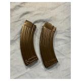 Two AK 30 round mags