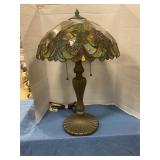 Tiffany style stain glass table lamp 25ï¿½ tall