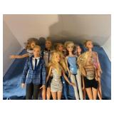 Barbie and Ken dolls