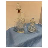 Glass pitchers (2)