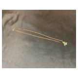14kt gold necklace