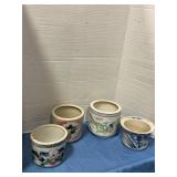 Stoneware pots