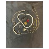 Assorted costume jewelry