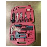 Tool set in case