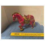 Vintage Chinese cloisonnï¿½ horse figurine