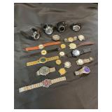 Assortment of wrist watches/faces (21)