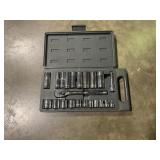 Socket & wrench set in case