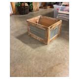 Wooden crate