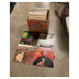 Assorted vintage records