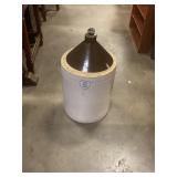 #5 heart handled crock jug