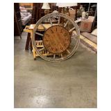 Kensington station wheel clock 46ï¿½x46ï¿½