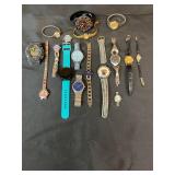 Assorted wrist watches/faces
