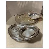 Assorted fine silver plating (4)