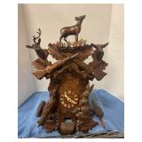Hunter cuckoo clock (missing antlers) 18ï¿½ Long
