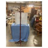 Wooden coat hanger