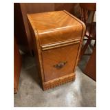 Art deco waterfall nightstand