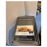 3pc nonstick cookie sheets