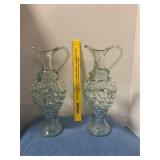 Grape-shaped glass decanter/ pitchers