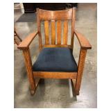 Antique Wooden rocking chair
