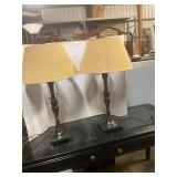 Matching table lamps