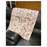 Infants handmade quilt 47ï¿½x33ï¿½