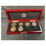 The Donald Trump 45th U.S. president silver proof