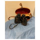 Binolux binoculars and case