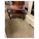 Antique wooden coffee table