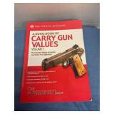 Guide book of carry gun values