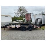 Trailer 16ï¿½ L x 83ï¿½ w/ ramp