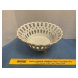 Andrea porcelain footed bowl