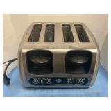 GE 4-slicer stainless steel toaster