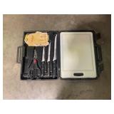 Portable outdoor fishing & game processing kit