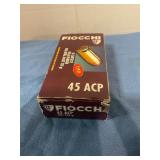 Fiocchi 45 ACP 230 Gr. 50 rds.
