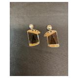 23.6g  Sterling silver earrings signed by artist